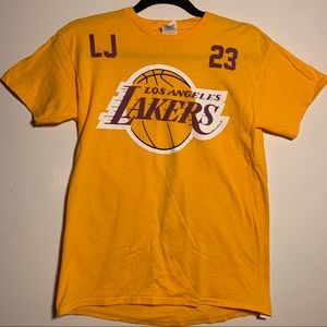 Los Angeles Lakers Lebron James tshirt #23